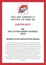 Load image into Gallery viewer, Murder on the Leyton Orient Express - 4 Player Downloadable